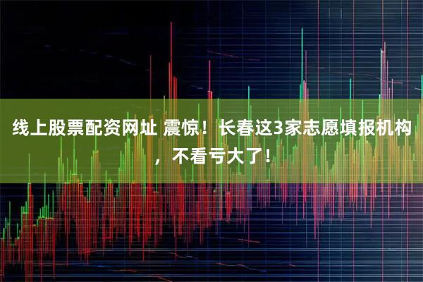 线上股票配资网址 震惊！长春这3家志愿填报机构，不看亏大了！