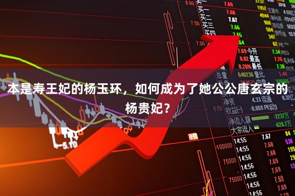 本是寿王妃的杨玉环，如何成为了她公公唐玄宗的杨贵妃？